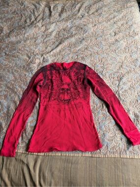 Affliction sands of burden thermal shirt